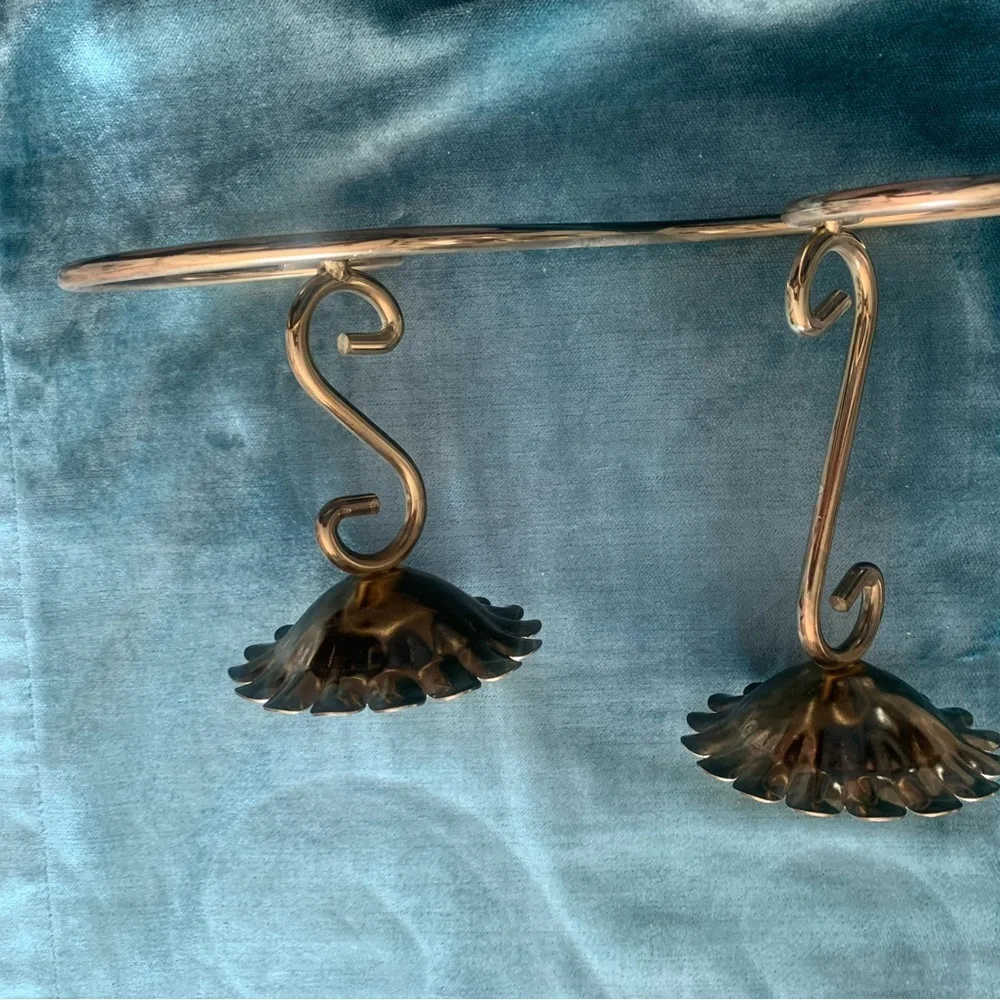 Vintage Bronze table Candle Holder
